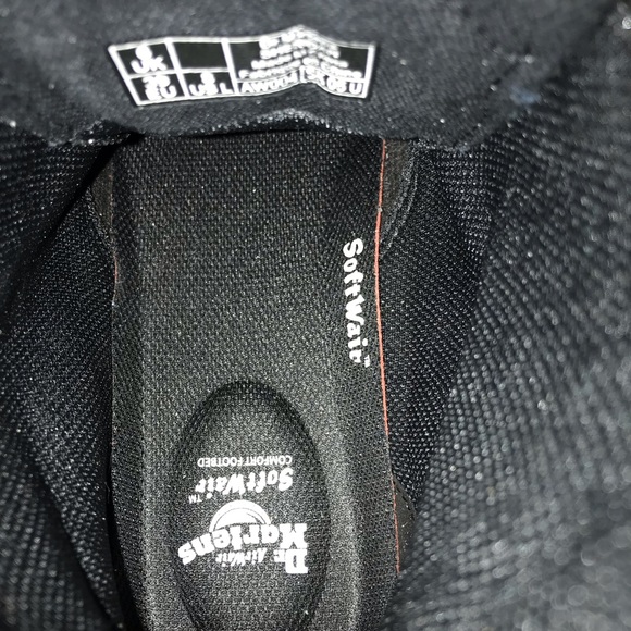 Dr Martens Black Canvas Sheridan Boots - Picture 6 of 11